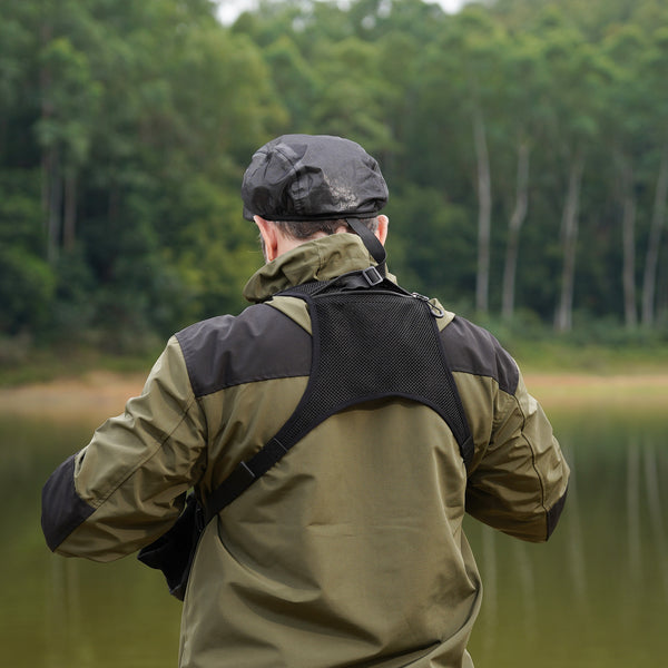 Vest with water proof cap