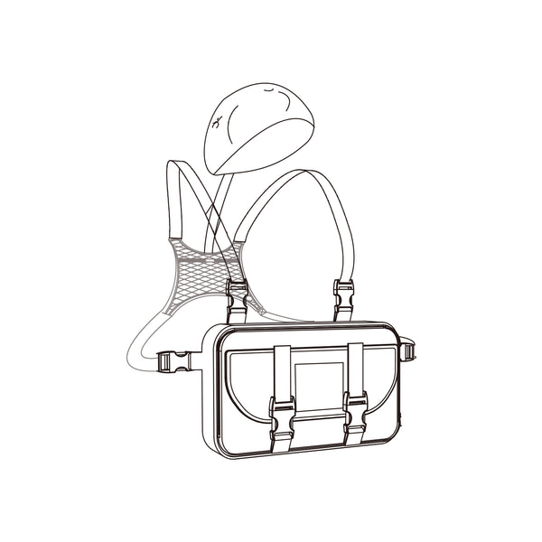 Vest with water proof cap