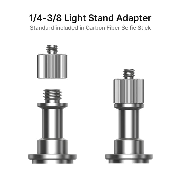 100% Pure Carbon Fiber Selfie Stick – Lighter, Stronger, Perfect for Magic Arm