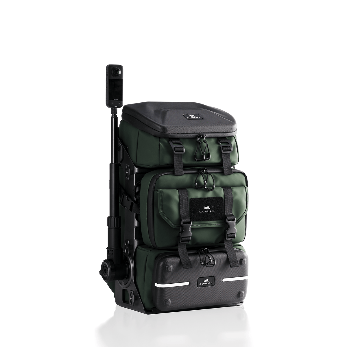Lancer Modular Camera Backpack with 35L large Capacity - Coalax