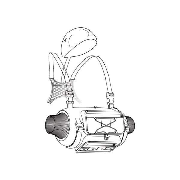 Vest with water proof cap