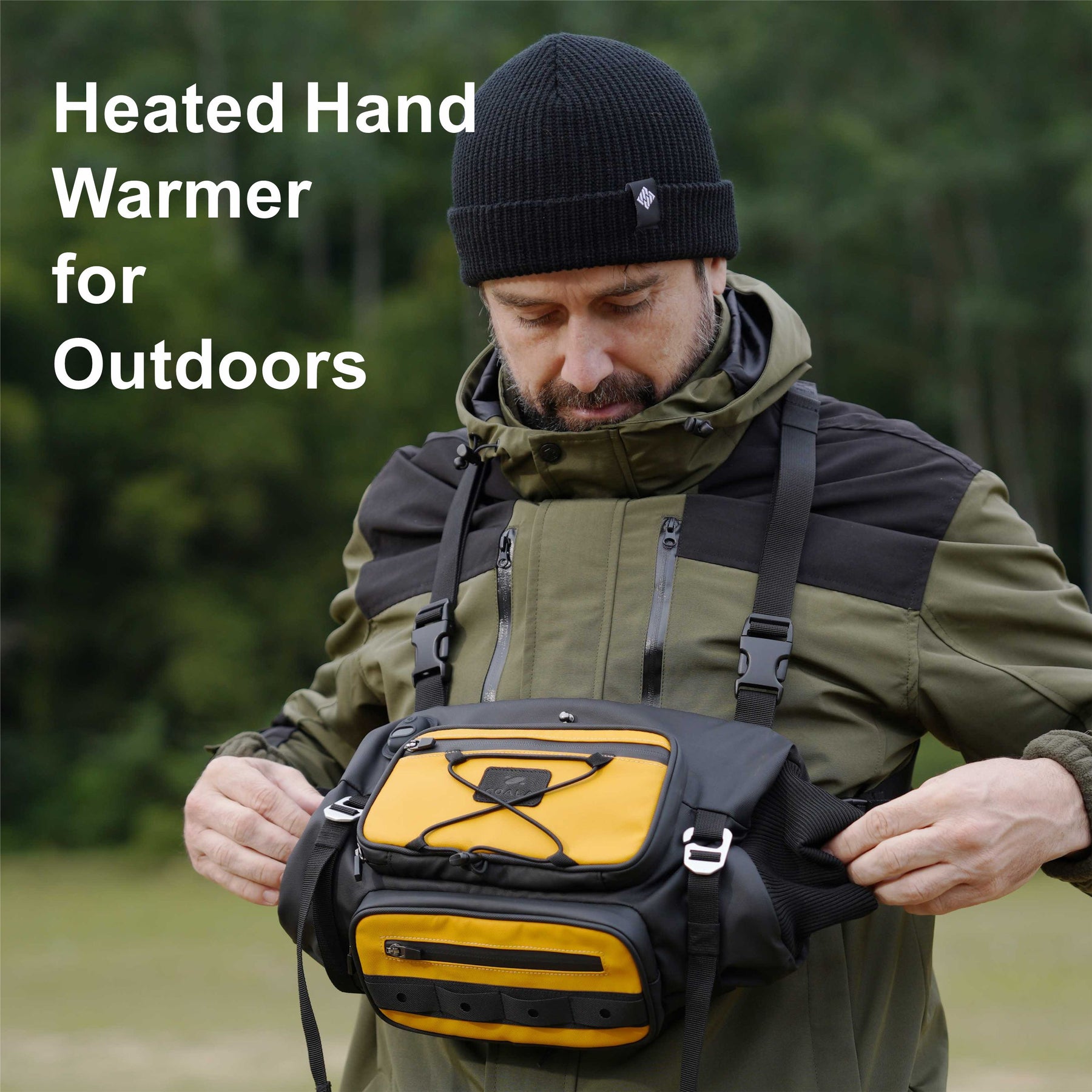 Heated Hand Muff with 7.4V 5000mah battery