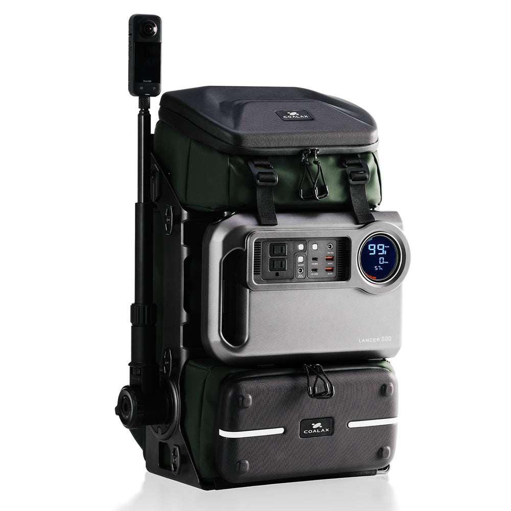 Lancer300 Modular Outdoor Backpack with Power and Magic Arm