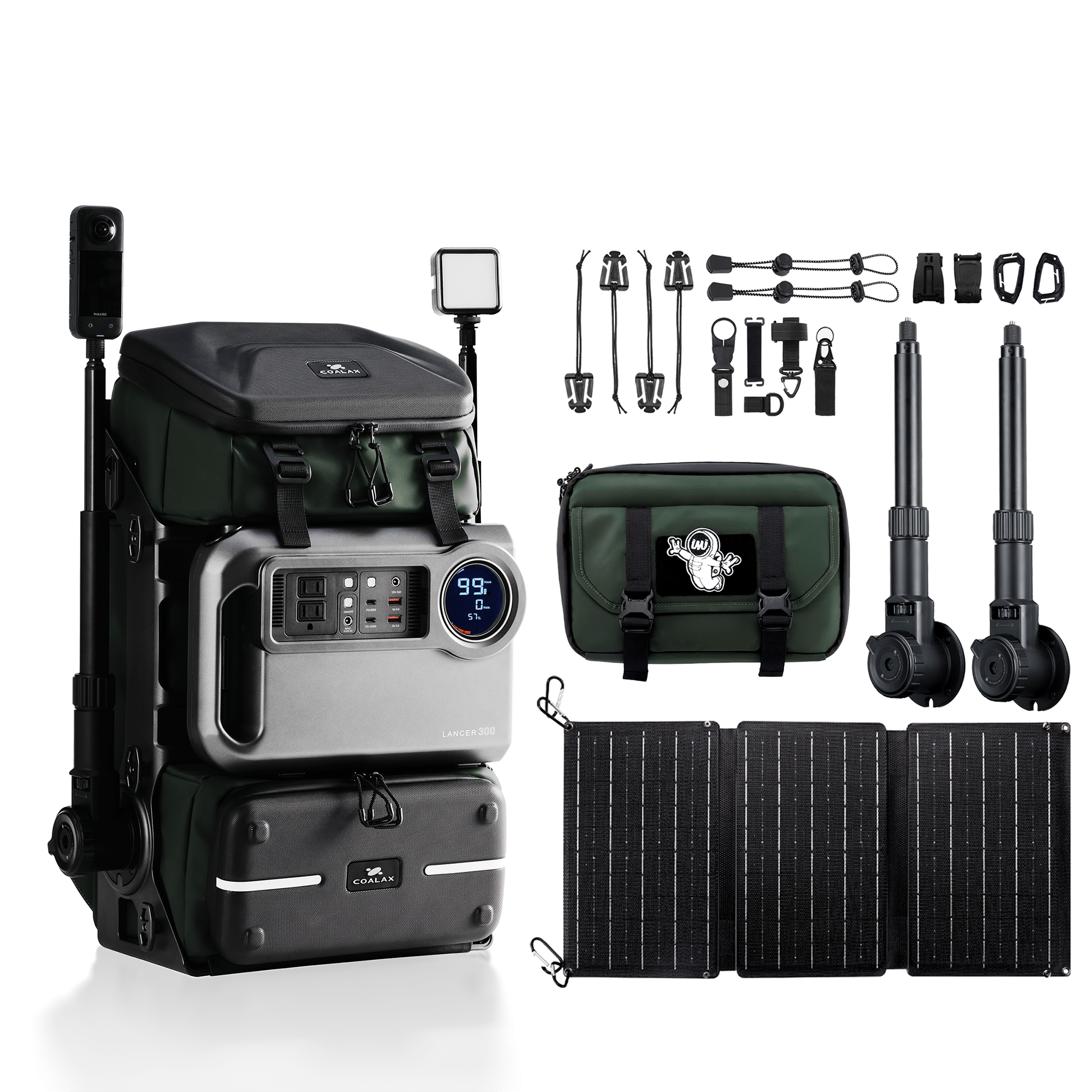 Lancer300 Adventure Kit – Ultimate Modular Backpack for Outdoor Exploration