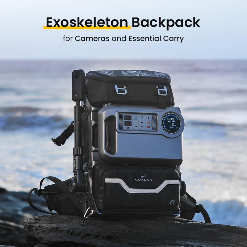 Coalax Moudular Backpack with power station