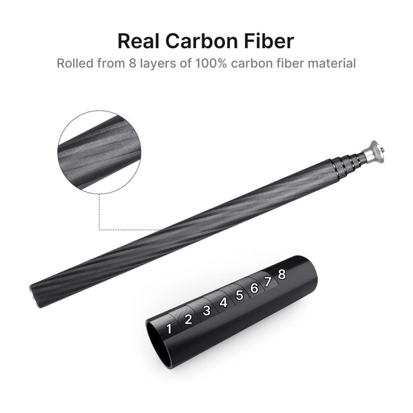 Pre - order 100% Pure Carbon Fiber Selfie Stick – Lighter, Stronger, Perfect for Magic Arm