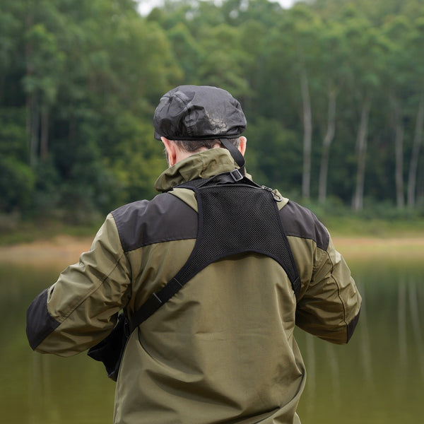 Vest with water proof cap